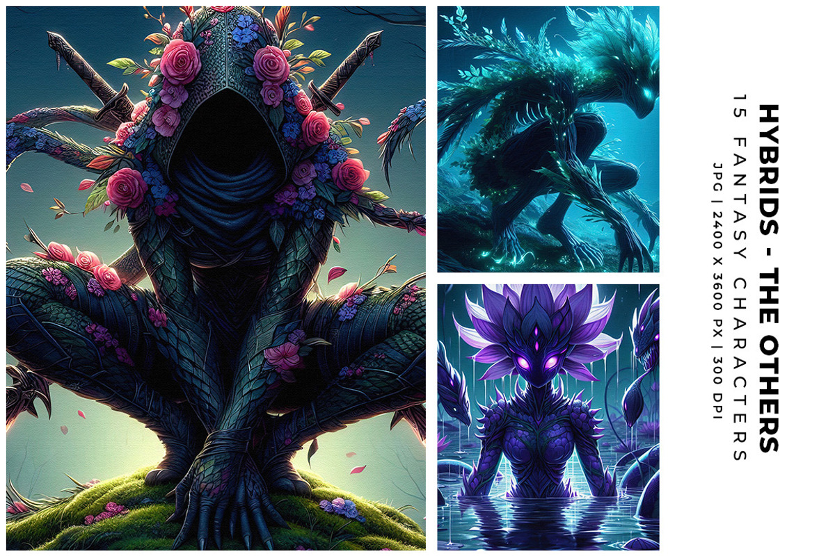 Hybrids - The Others, a Decorative Illustration by Digital Art Creations (Photo 4 of 8)