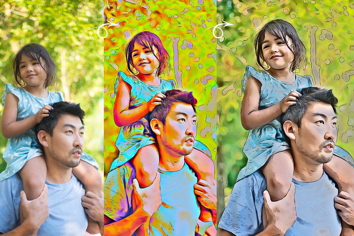 Speed Oil Painting Photoshop Action, an Action Add-On by MRI STUDIO (Photo 11 of 17)