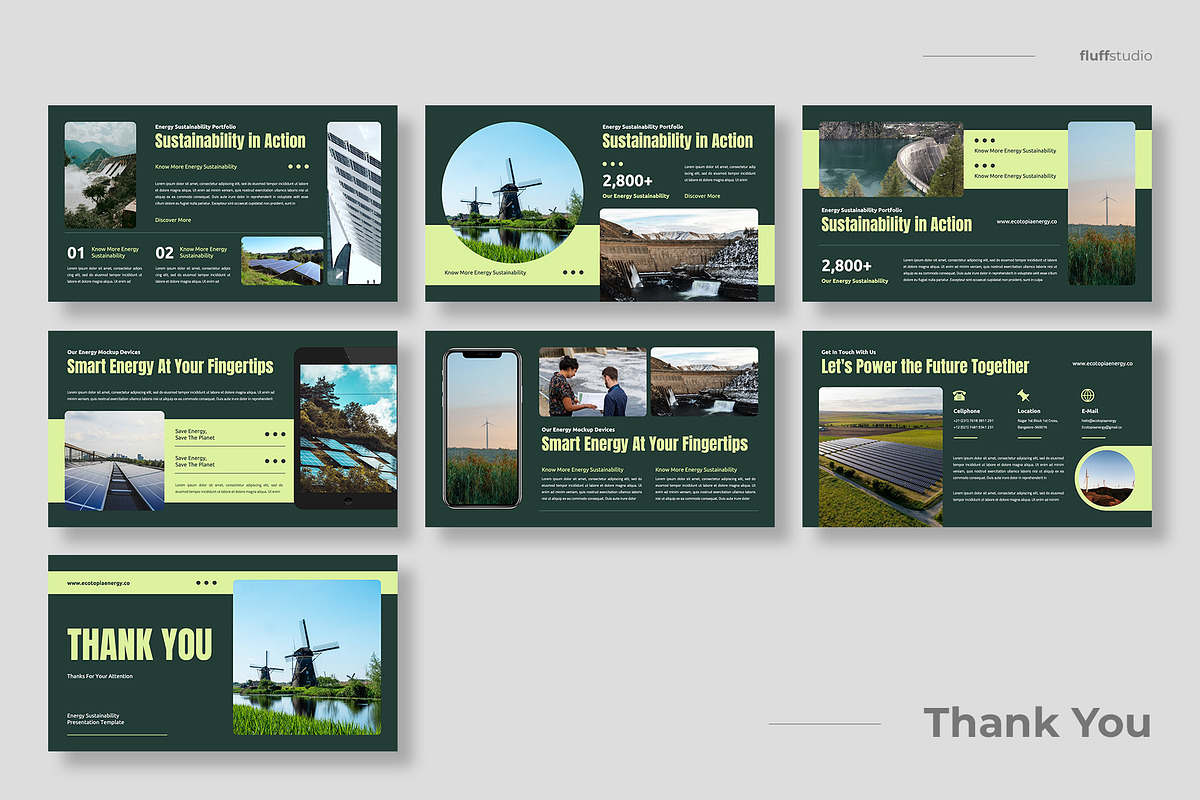 Energy & Sustainability Keynote, a Presentation Template by fluffstudio (Photo 4 of 4)