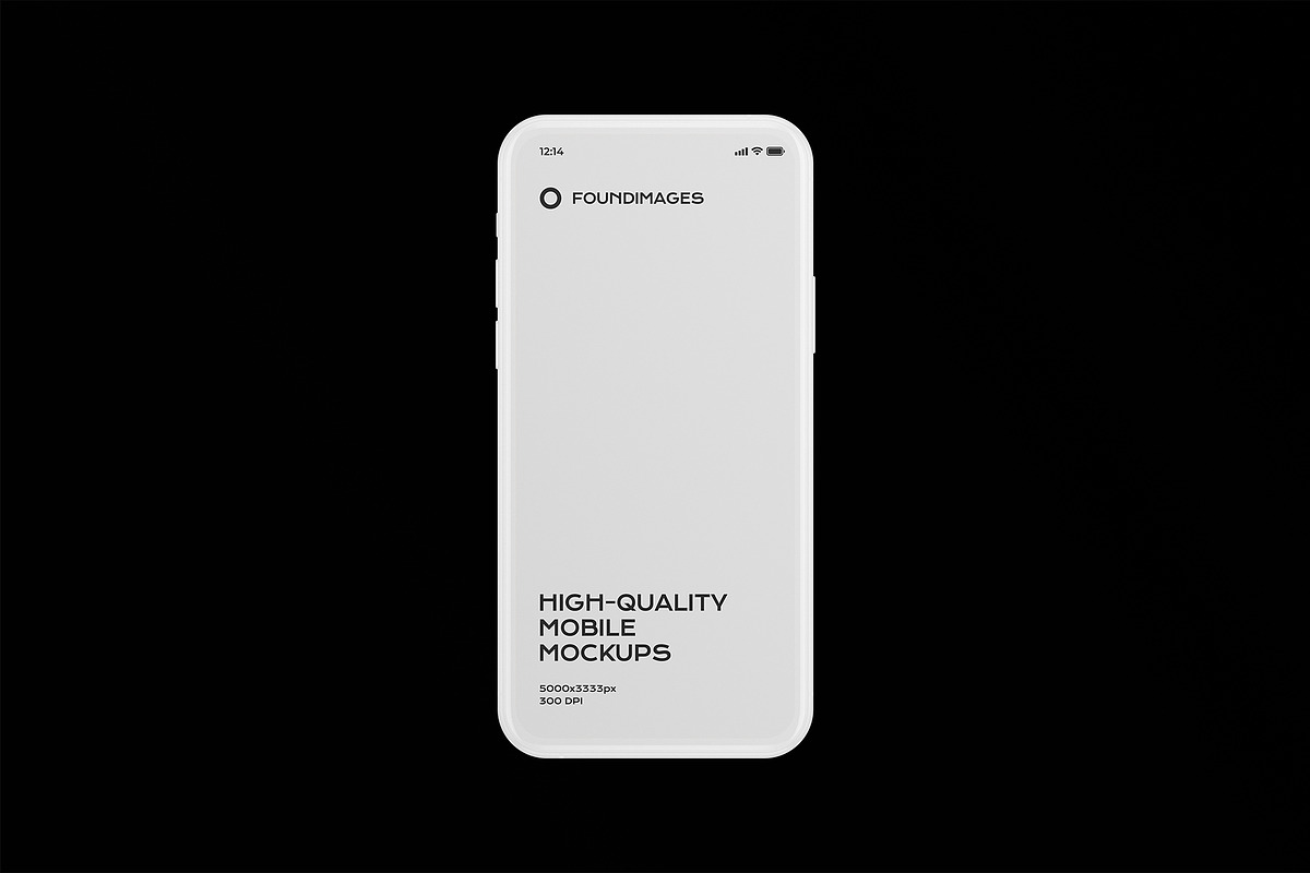 72 iphone device mockup bundle, an iPhone Mockup by FoundImages (Photo 22 of 84)