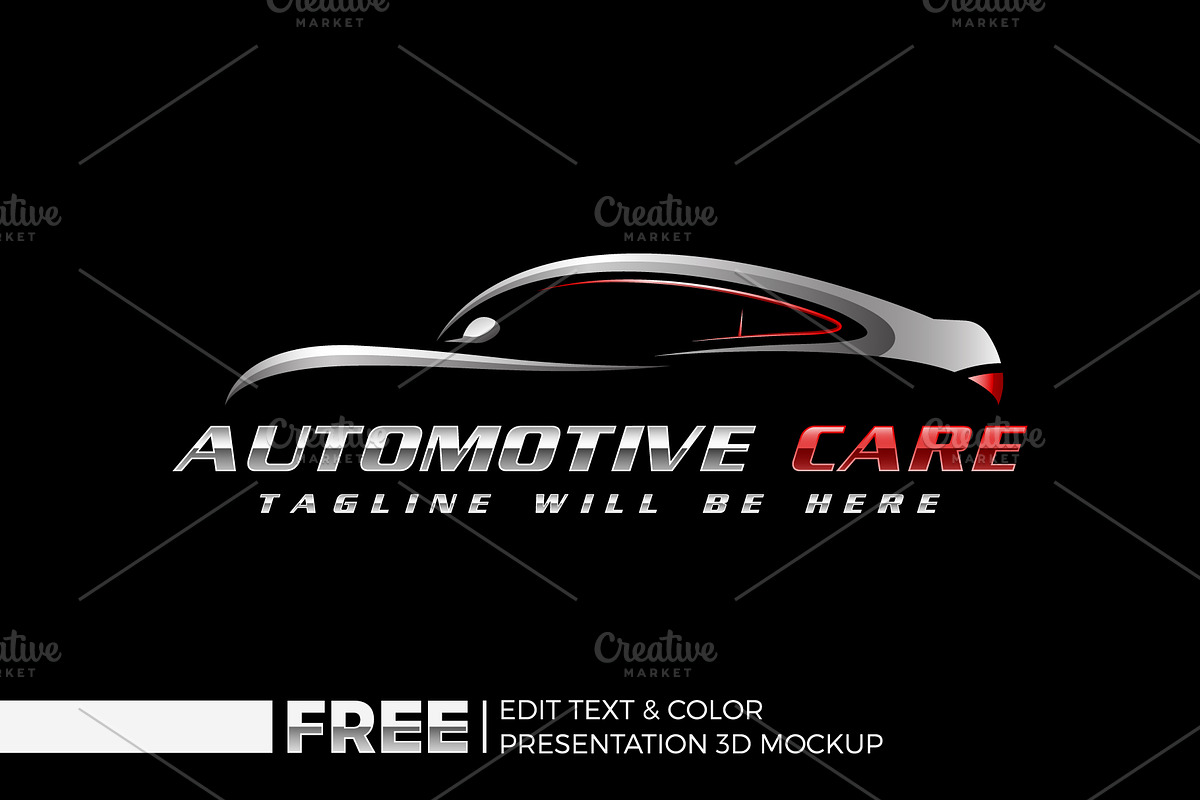 Automotive Car Logo Template, a Branding & Logo Template by Nahid Hasan Nilim (Photo 1 of 7)