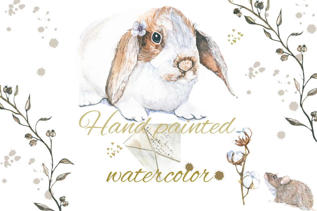 Animals watercolor, an Animal Illustration by JuliaFast (Photo 1 of 4)