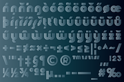 Churchward Design Lines, a Sans Serif Font by BluHead Studio (Thumbnail 6 of 6)