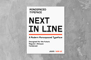 Monopack - Stylish Monospaced Font, a Sans Serif Font by Salamahtype (Thumbnail 4 of 8)