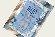 Baby Shower Invitation Template, an Invitation Template by FakhiiDesigns (Thumbnail 1 of 4)