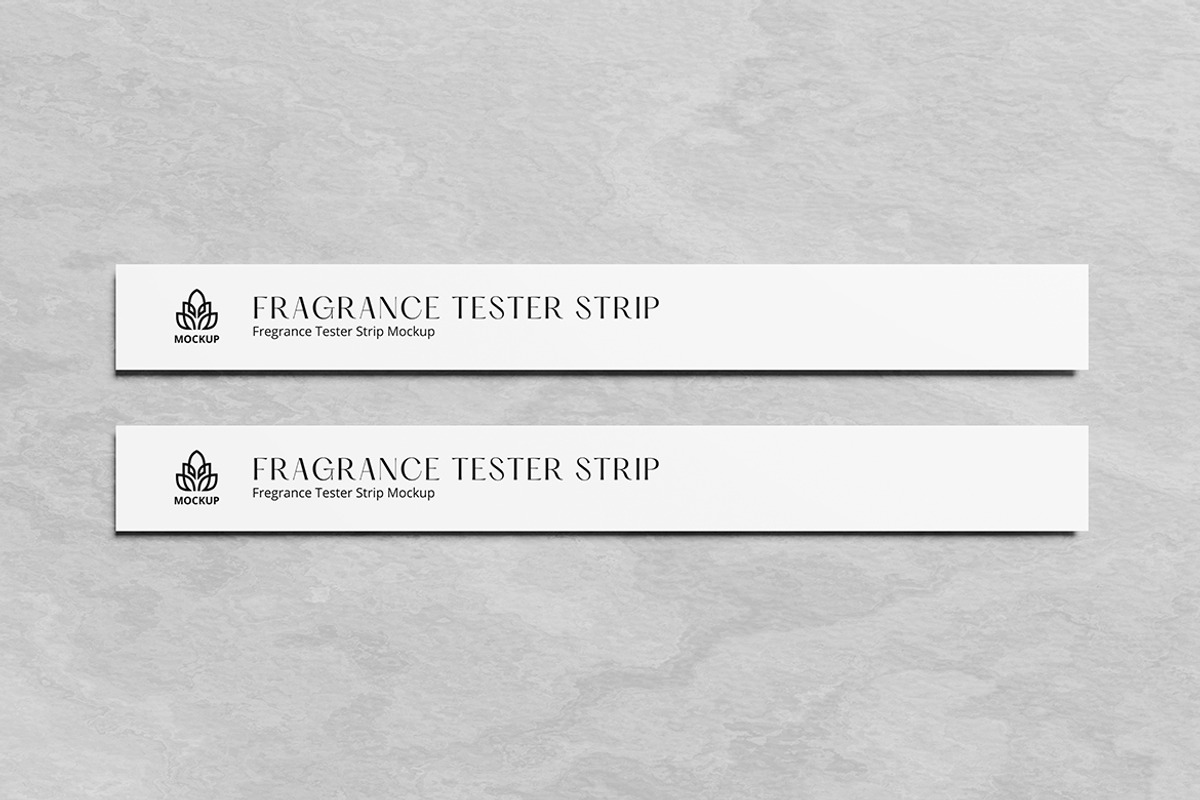 Fregrance Tester Strip Mockup, an Advertising Mockup by swsi-studio (Photo 2 of 5)