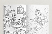 Magical Princess Coloring Book Vol34, a Person Illustration by ikarifq shop (Thumbnail 4 of 7)