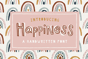 Happiness Handwritten Font