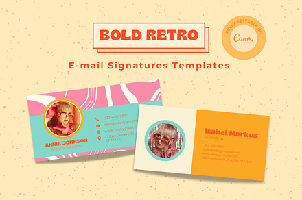 E-mail Signature Templates, an Email Template by HellYeahDesigns