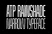 Rainshade Rough - Condensed Font, a Sans Serif Font by Typeparties (Thumbnail 2 of 14)