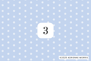 8 Cute Christmas Seamless Patterns, a Pattern Graphic by Adrienne Morris (Thumbnail 4 of 9)