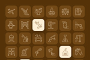Workshop Icon Art Set, an Outline Icon by Prosymbols (Thumbnail 7 of 7)