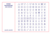 4x Packaging Icons Bundle (25% off), an Outline Icon by Made by Made (Thumbnail 5 of 22)