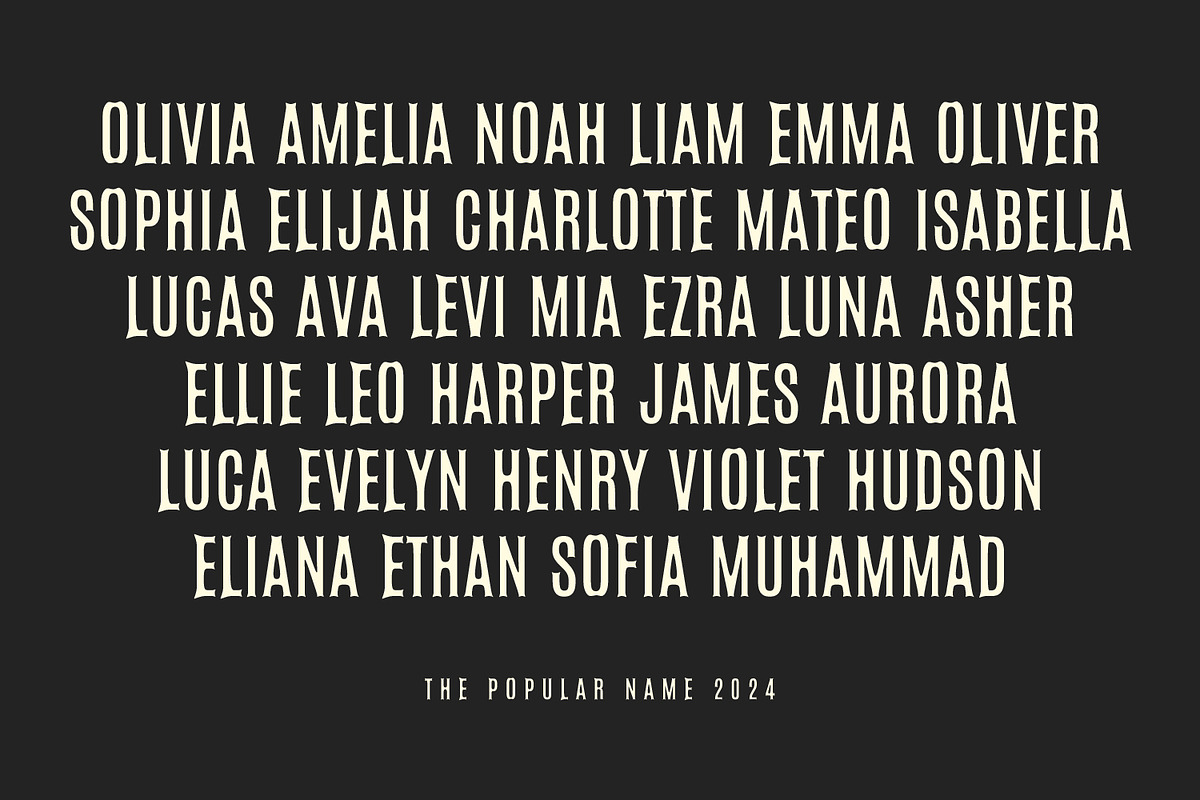 Rokun Metal Display Font, a Sans Serif Font by Maulana Creative (Photo 5 of 8)