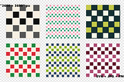 Christmas Checkerboard Pattern Set, a Pattern Graphic by Gfx Expert Team (Thumbnail 3 of 3)