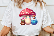 Cute Magic School Watercolor Clipart, an Illustration by Pixels.Craft (Thumbnail 7 of 7)