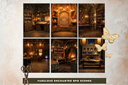 The Lantern Guild Backdrops, a Background Graphic by ThatsDesignArt (Thumbnail 9 of 13)