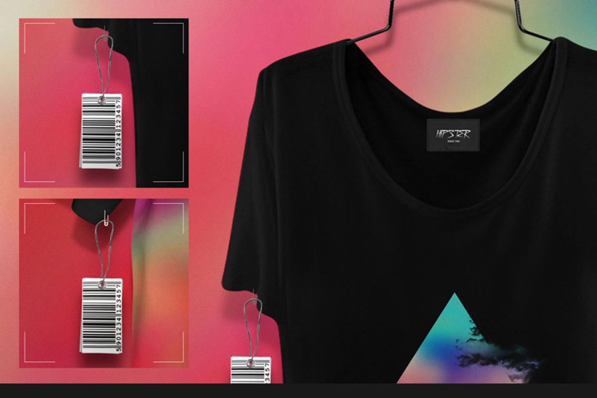 Loose Shirt On 5 Stages Mock-up, a Hoody Mockup by Mocca Mockups Store (Photo 37 of 69)