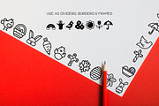Easter Icons - Dingbat Font, a Symbol Font by WADLEN (Thumbnail 7 of 7)