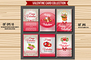 Six Valentine Card, a Card Template by Propylparaben (Thumbnail 1 of 7)