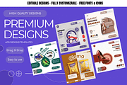 PREMIUM ADS DESIGN CANVA, a Social Media Template by DigitAuras (Thumbnail 1 of 2)