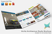 Archiz Architecture Studio Brochure, a Brochure Template by Affantjie Photowork (Thumbnail 1 of 5)