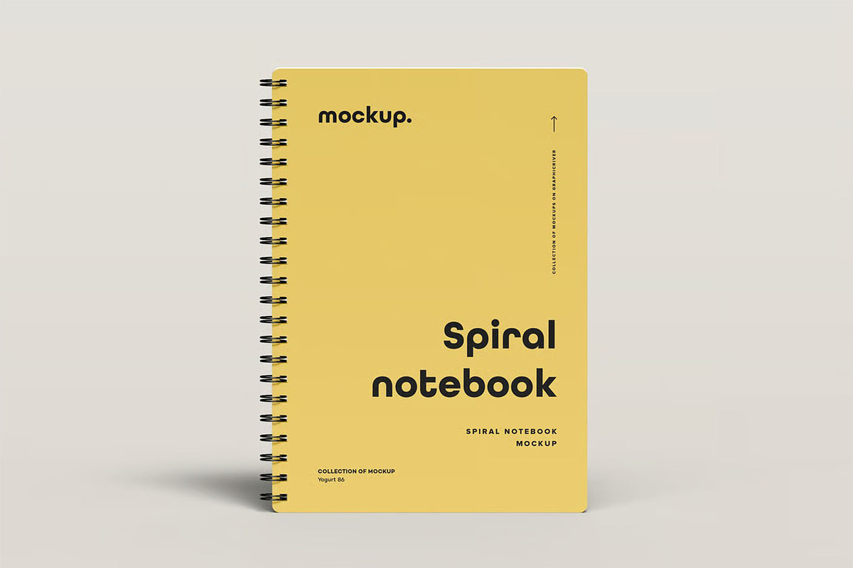 Spiral Notebook Mock-up, a Product Mockup by zippypixelstudio (Photo 11 of 15)