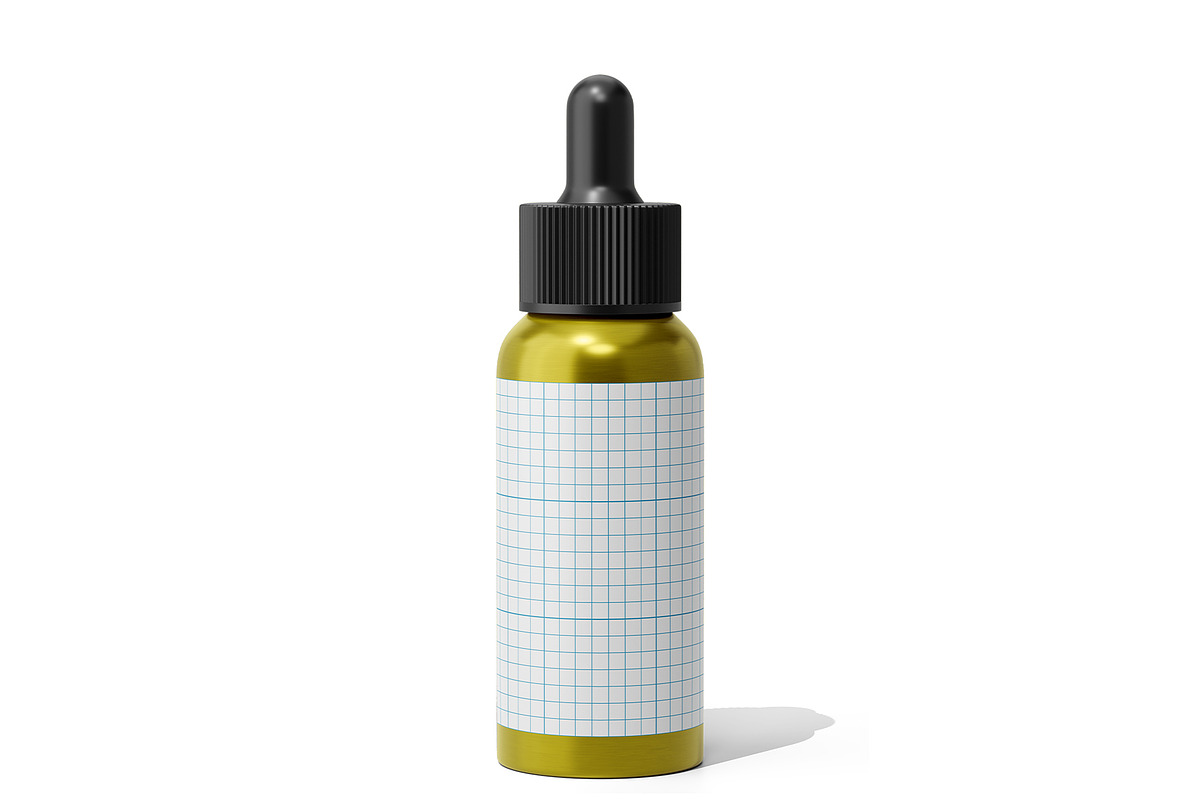 100ml Aluminum Dropper Bottle Vol.1, a Packaging Mockup by Akebareee (Photo 3 of 7)