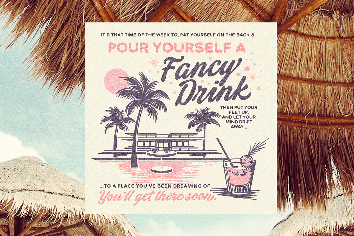 Tequila Sunrise Typeface Pack, a Script Font by Nicky Laatz (Photo 10 of 21)