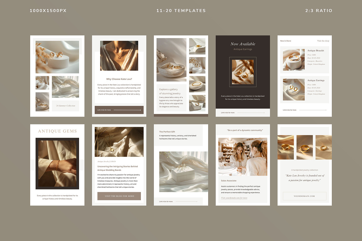 Kate Lou Social Media Kit, a Social Media Template by Ruben Stom (Photo 16 of 20)