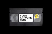 VHS Cassette Vintage Old Mockup, a Product Mockup by TuomoDesign (Thumbnail 2 of 3)