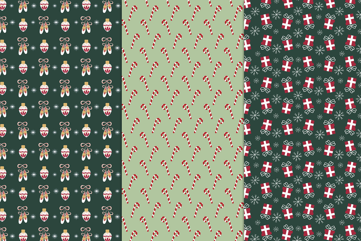 Nutcracker Seamless Patterns, a Pattern Graphic by The Audacious Brush (Photo 5 of 6)