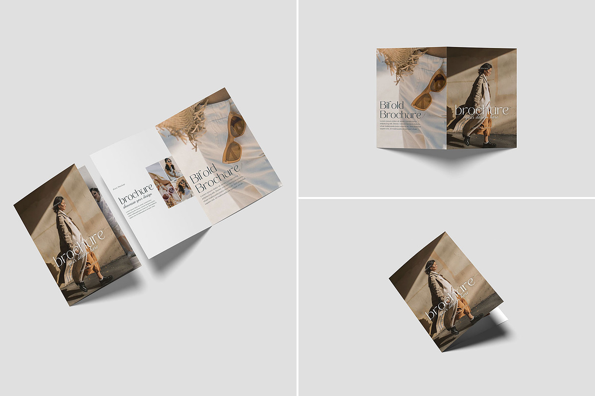 A4/A5 Bifold Brochure Mockup Kit, a Books & Magazine Mockup by Jestdio (Photo 4 of 13)