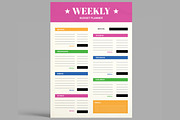 Budget Planner Template, a Stationery Template by ContestDesign (Thumbnail 3 of 3)