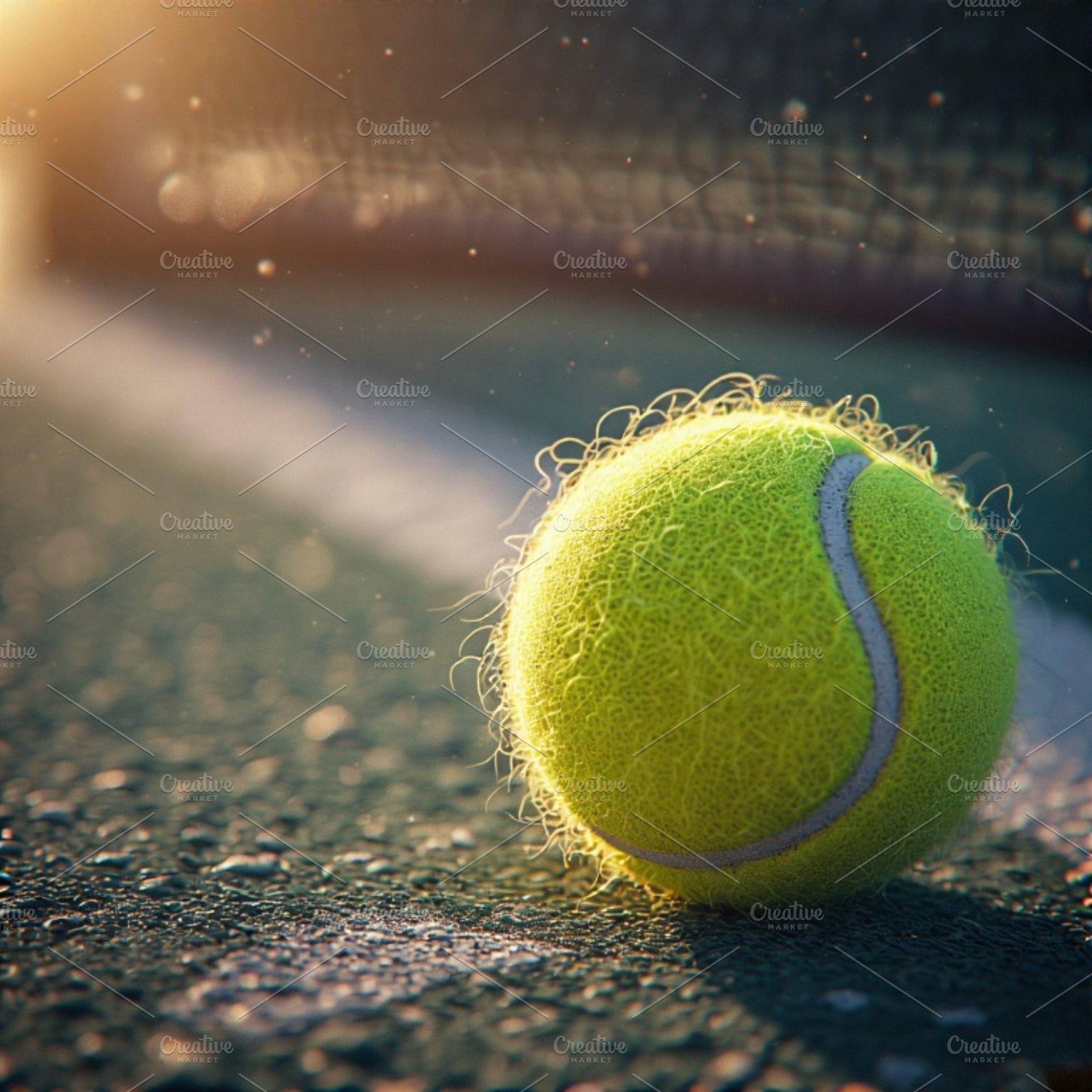 Tennis ball stock image, a Photo by ComfortQ