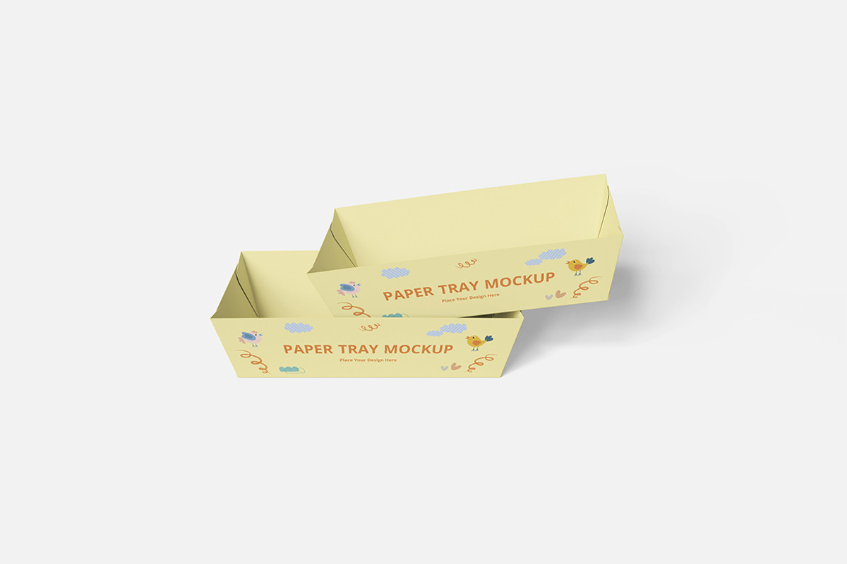 Paper Tray Mockup, a Product Mockup by bimockup (Photo 6 of 6)
