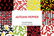Autumn Pepper | Seamless Patterns, a Pattern Graphic by Kandella's Art (Thumbnail 1 of 7)