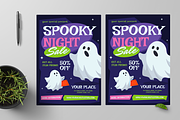 Spooky Night Sale Promo Flyer, a Flyer Template by Annora Studio (Thumbnail 5 of 6)