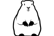 Cute Bear Silhouette Bundle, an Animal Illustration by Designer_Momina (Thumbnail 2 of 31)