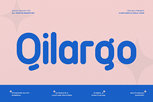 Qilargo | Display Bold Sans