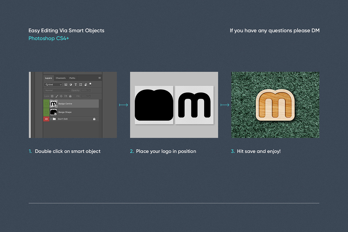 Wood Pin Badge Mockup, a Product Mockup by Mokr (Photo 12 of 12)