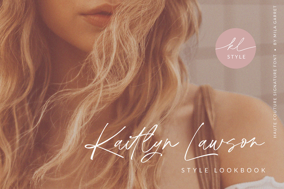 HauteCouture Handwritten Script Font, a Script Font by Mila Garret (Photo 11 of 23)