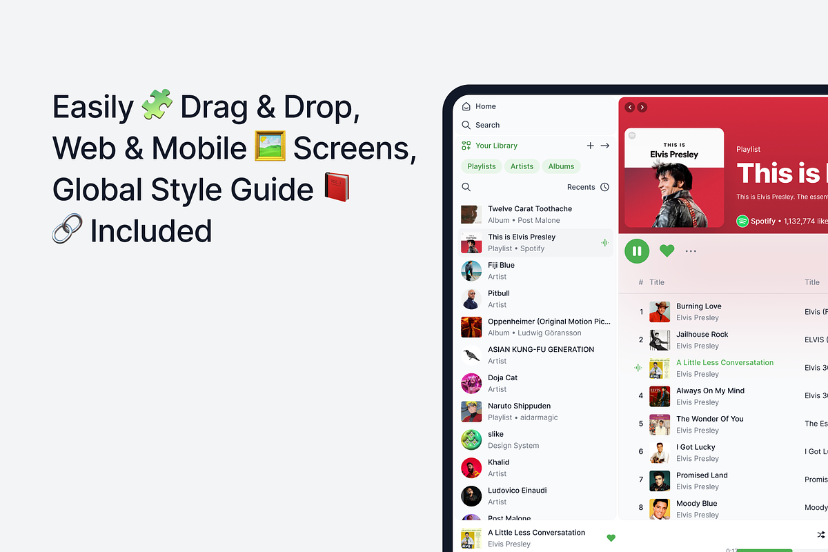 Slike Design System | Figma, an UI Kit Template by Pixel-Perfect (Photo 7 of 7)
