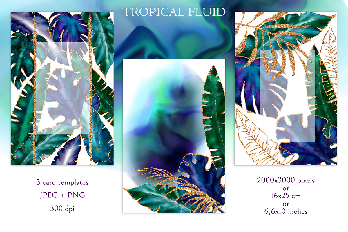 Tropical Fluid, a Texture Graphic by Salted Galaxy (Photo 11 of 12)