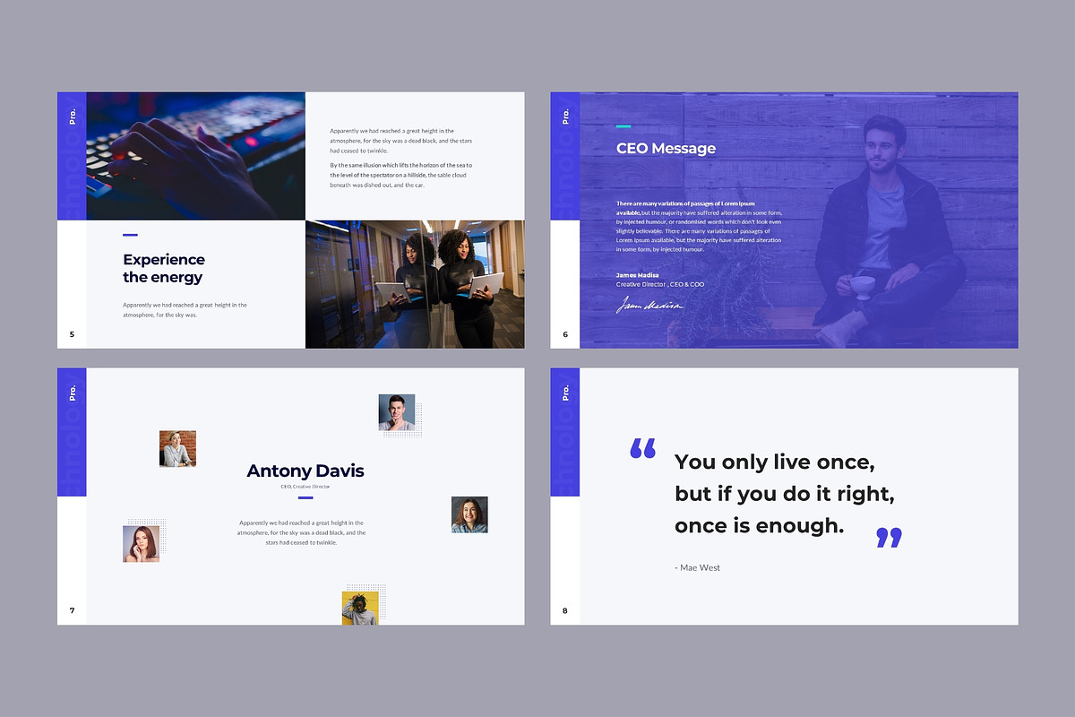 Pro Presentation - Animated Template, a Presentation Template by MNML Agency (Photo 8 of 35)