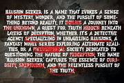 Illusion Seeker Metal Blackletter, a Blackletter Font by dansdesign (Thumbnail 4 of 12)