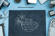 Minimalistic logo set. Logo template, a Branding & Logo Template by Ksenia Zmey (Thumbnail 10 of 11)
