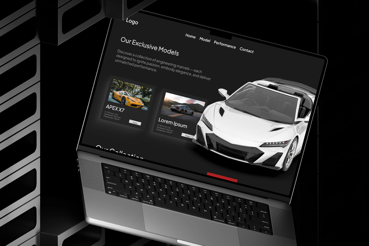 Super Car Website Template preview 2