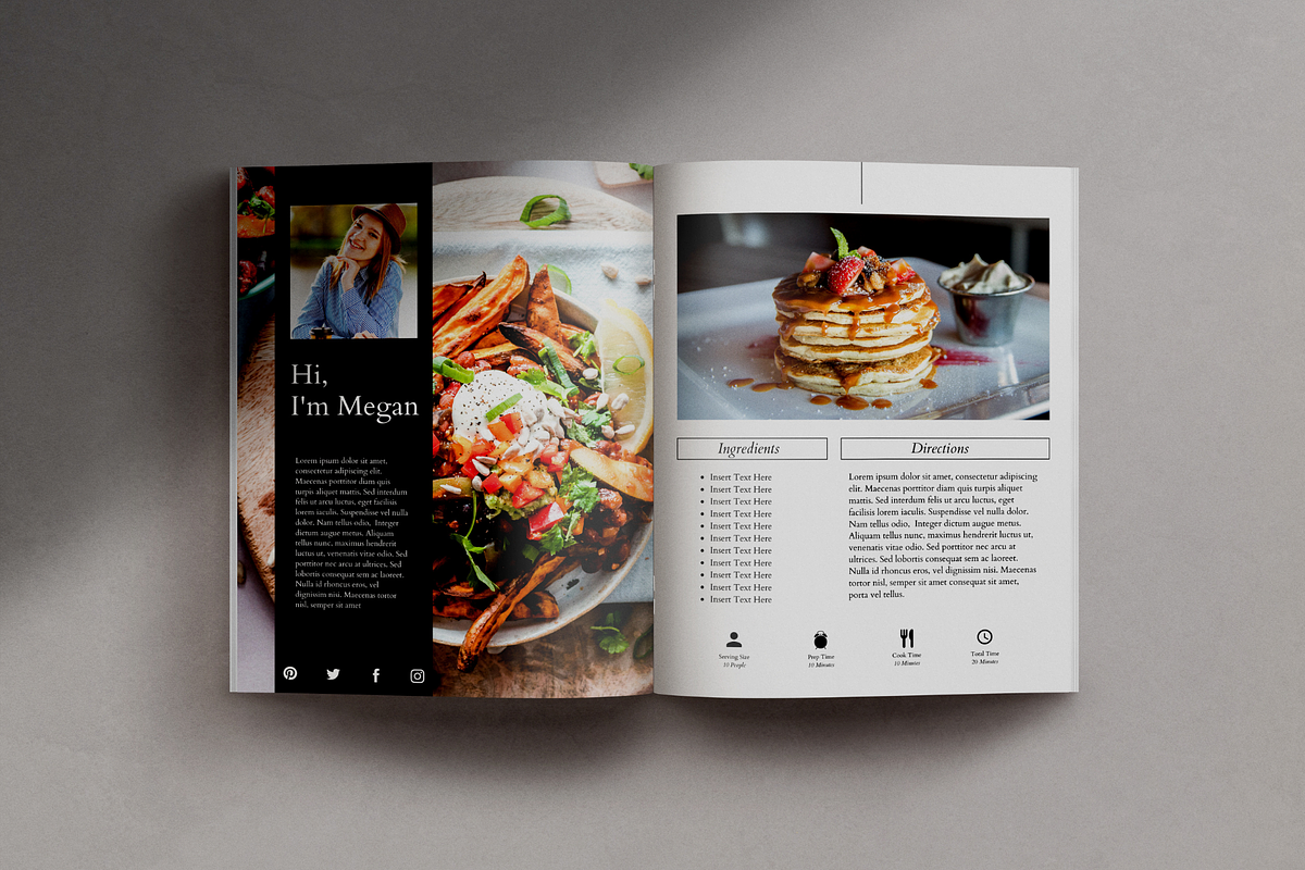 Recipe Ebook Template