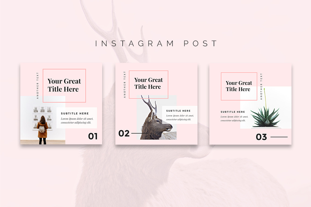 Florence Animated Instagram Posts, a Social Media Template by desvibes (Photo 3 of 9)
